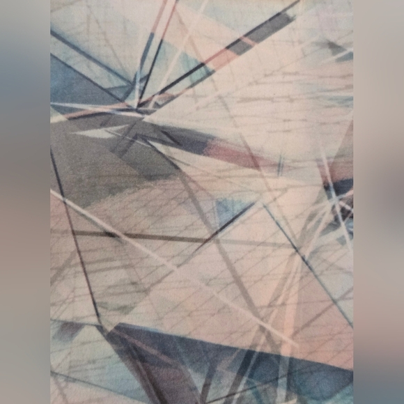 NWOT Evolution and Creation Geometric Patterned Leggings - Picture 7 of 7